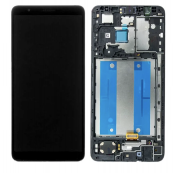 Дисплей (экран) для Samsung A013 Galaxy A01 Core + тачскрин, с рамкой, Original (PRC)