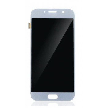 Дисплей (экран) для Samsung A720F Galaxy A7 (2017) + тачскрин, голубой, Blue Mist,  TFT, копия