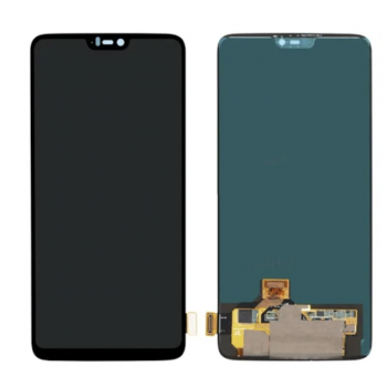 Дисплей (экран) для OnePlus 6 A6003 + тачскрин, черный, OLED 
