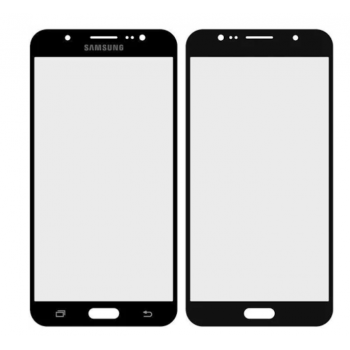 Стекло (для ремонта дисплея) Samsung J710H Galaxy J7 (2016), черное