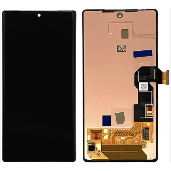 Дисплей (экран) для Google Pixel 6a + touchscreen, черный, OLED, оригинал (Китай) переклеено стекло 