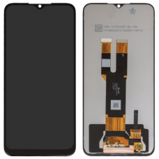 Дисплей (екран) для Nokia C22/C32, чорний, оригінал PRC