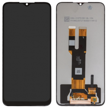 Дисплей (екран) для Nokia C22/C32, чорний, оригінал PRC