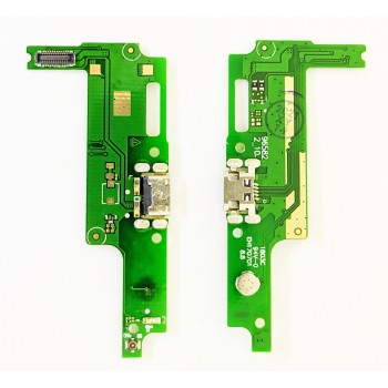Шлейф для Huawei Y3 II 2016 (LUA-U22), версия 3G, с разъемом зарядки, с микрофоном