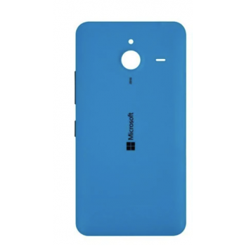 Задняя крышка для Microsoft (Nokia) 640 XL Lumia Dual Sim, синяя, оригинал
