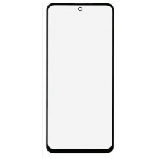 Скло корпусу для Motorola XT2223 Moto G62 5G, чорне, з OCA-плівкою
