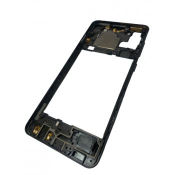 Средняя часть корпуса Samsung A217F Galaxy A21s, черная 