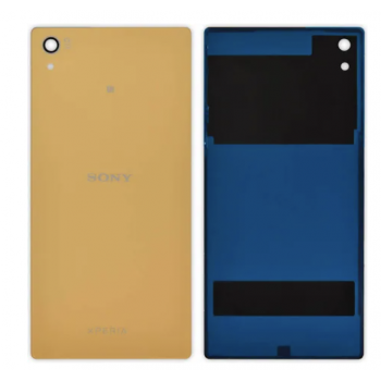 Задняя крышка для Sony E6833 Xperia Z5+ Premium Dual Sim, E6853, E6883, золотистая