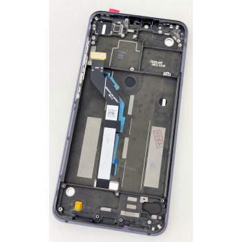 Дисплей (экран) для Xiaomi Mi8 Lite/Mi8X + тачскрин, черный, с передней панелью, оригинал