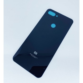 Задняя крышка для Xiaomi Mi8 Lite/ Mi8x, черная, оригинал    