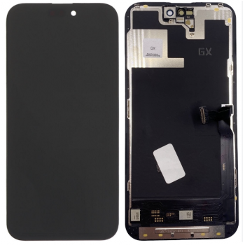 Дисплей (екран) для Samsung A326 Galaxy A32 5G, чорний, з передньою панеллю, оригінал PRC, SM-A326