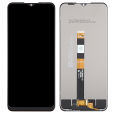 Дисплей (екран) для Samsung A127 Galaxy A12 2021/A125/M127, чорний, оригінал PRC з передньою панеллю, SM-A127F BV065WBM-L06-DB00_R0.0