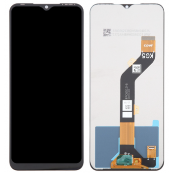 Дисплей (екран) для Tecno Pop 5 LTE BD4i чорний, оригінал PRC, p/n: FPC6513-6