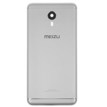Задняя крышка для Meizu M3 Note (L681H), серебристая, оригинал