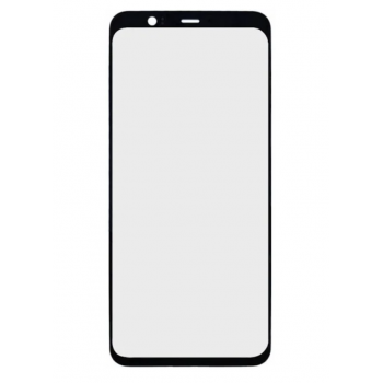 Стекло дисплея Google Pixel 4, черное, с OCA-пленкой, оригинал (Китай) с олеофобным покрытием