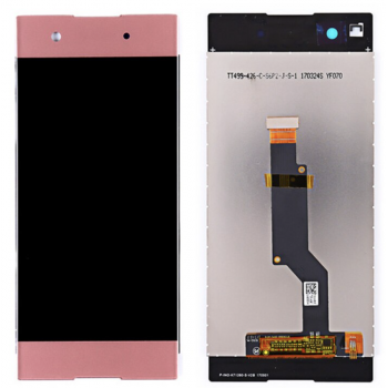 Дисплей (экран) для Sony G3112 Xperia XA1 Dual, G3116 Сони G3121, G3125 + тачскрин, цвет розовый, оригинал