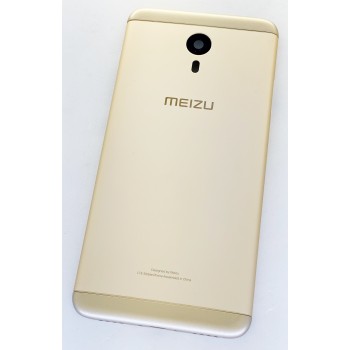 Задняя крышка для Meizu M3 Note (L681H), золотистая, оригинал