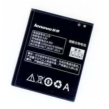 Аккумуляторная батарея (АКБ) для Lenovo BL219 (A300T/A388T/A768T/A805e/A816/A850 Plus/A916/S810T/S856), 2500