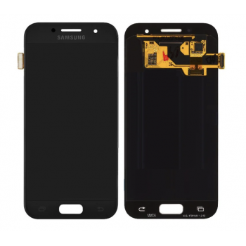 Дисплей (экран) для Samsung A320F Galaxy A3 (2017) + тачскрин, черный, Black Sky, OLED