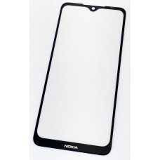 Стекло Nokia 7.2/Nokia 6.2, черное, оригинал (Китай), с олеофобным покрытием 