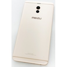 Задняя крышка Meizu M6 Note, золотистая, оригинал (Китай) + стекло камеры 