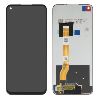 Дисплей (екран) для Realme 8i/9i/Narzo 50 4G, чорний, оригінал PRC p/n: 1540430320