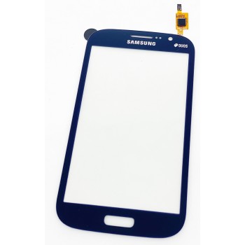 Тачскрин (сенсор) для Samsung i9082 Самсунг Galaxy Grand Duos,Samsung i9080, цвет синий