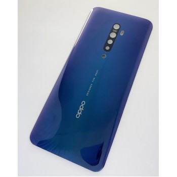 Задняя крышка для Oppo Reno 2 , синяя, оригинал (Китай) 