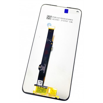 Дисплей (экран) для Motorola XT2045 Moto G8 + тачскрин, черный