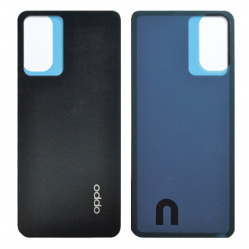 Задня кришка для Oppo Reno 7 4G, чорна, Cosmic Black, оригінал PRC