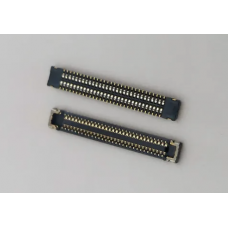 Конектор дисплея на плату Samsung A015 Galaxy A01, широкий, 60 pin