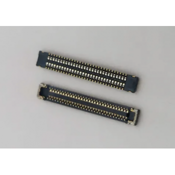 Конектор дисплея на плату Samsung A015 Galaxy A01, широкий, 60 pin