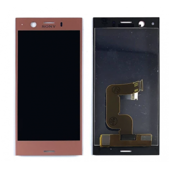 Дисплей (экран) для Sony G8441 Xperia XZ1 Compact + тачскрин, розовый, оригинал 
