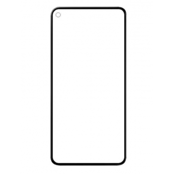 Стекло дисплея для Google Pixel 5, черное