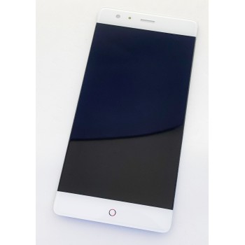 Дисплей (экран) для ZTE Z17 Nubia NX563J + тачскрин, белый, оригинал