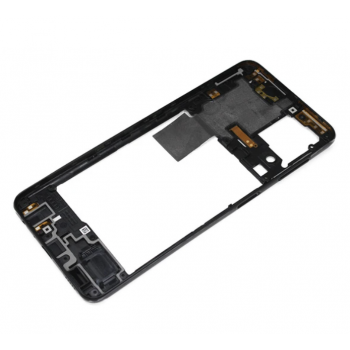 Средняя часть корпуса Samsung A225F Galaxy A22 4G, черная 