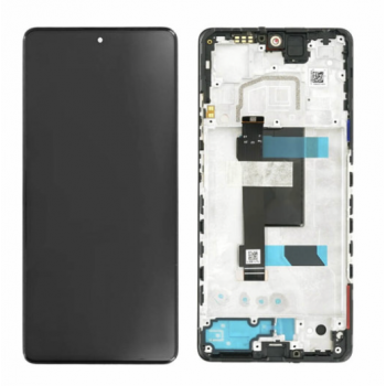 Дисплей (экран) для Xiaomi Redmi Note 12 Pro 5G/X5 Pro 5G + touchscreen, черный, TFT, с передней панелью 