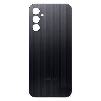 Задня кришка Samsung A145 Galaxy A14, чорна, оригінал PRC + скло камери