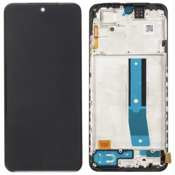 Дисплей (екран) для Xiaomi Redmi Note 11, чорний, TFT, з передньою панеллю