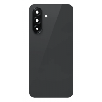 Задня кришка Samsung A366 Galaxy A36 чорна, Black + скло камери