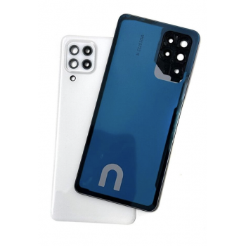 Задняя крышка для Samsung A225F Galaxy A22 4G, белая, оригинал (Китай) + стекло камеры 