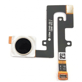 Шлейф для Nokia 6.1 Plus TA-1083/TA-1116/TA-1103, Nokia X6 2018 TA-1099, со сканером отпечатка пальца, черного
