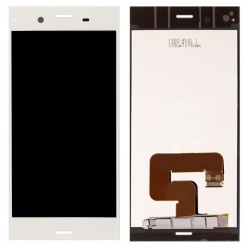 Дисплей (экран) для Sony G8341 Xperia XZ1/G8342 + тачскрин, серебристый, Warm Silver, оригинал 