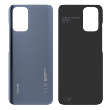 Задня кришка для Xiaomi Redmi Note 10 /Redmi Note 10S сіра, Shadow Black (Onyx Gray), оригінал PRC
