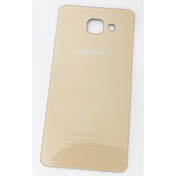 Задняя крышка для Samsung A510F Galaxy A5 (2016), золотистая, оригинал