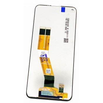 Дисплей (экран) для Samsung A115U Galaxy A11, версия USA 159,5 мм + тачскрин, черный, копия хорошего качества (In-Cell)