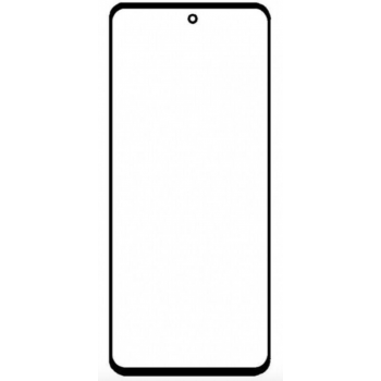 Скло корпусу для Xiaomi Poco F3/Poco F4/Black Shark 4/4 Pro/4S/4S Pro/5/Mi 11i/Redmi K40/K40 Pro Plus, чорне, з OCA-плівкою