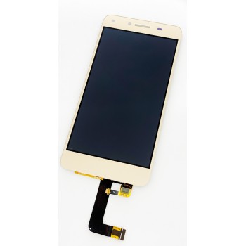 Дисплей (экран) для Huawei Y5 II (CUN-U29 /CUN-L21)/Honor 5/Honor Play 5 + тачскрин, золотистый