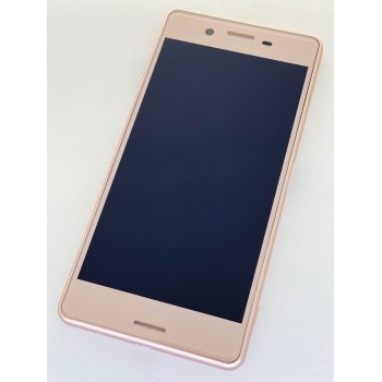 Дисплей (экран) для Sony F5121 Xperia X/F5122 + тачскрин, розовое золото, с передней панелью