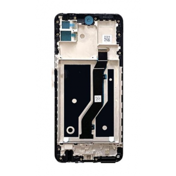 Дисплей (екран) для ZTE Blade V30, чорний, оригінал PRC з передньою панеллю
